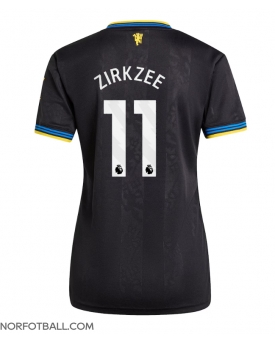 Billige Fotballdrakt Manchester United Joshua Zirkzee #11 Replika Tredjedrakt Dame 2025-26 Kortermet Billige Fotballdrakt Manchester United Joshua Zirkzee #11 Replika Tredjedrakt Dame 2025-26 Kortermet
